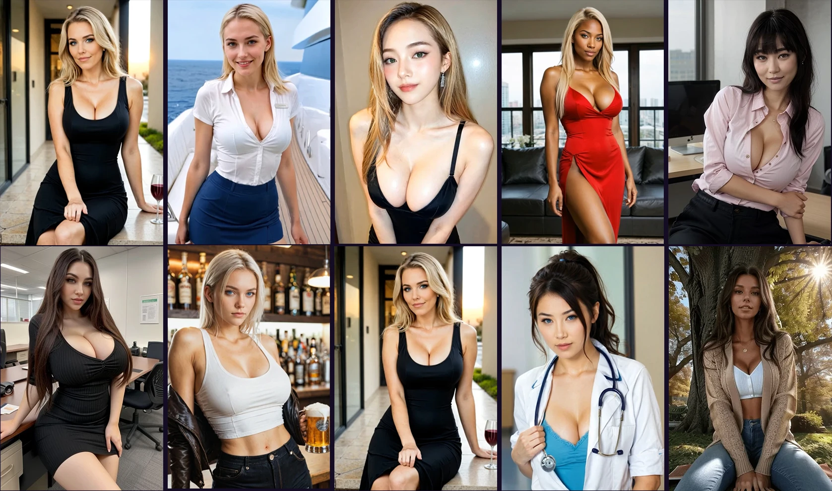 AI Girlfriend Gallery